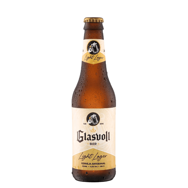 Cerveja Glasvoll Light Lager 355ml